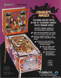 Charlies Angles Pinball Machine (1978; Gottlieb & Co)