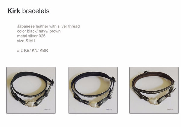 Kirk Leather Bracelet