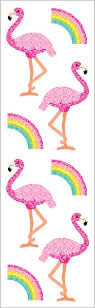 Roll Sparkle Flamingo & Rainbow