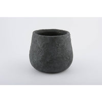 Dark Grey Orchid Pot