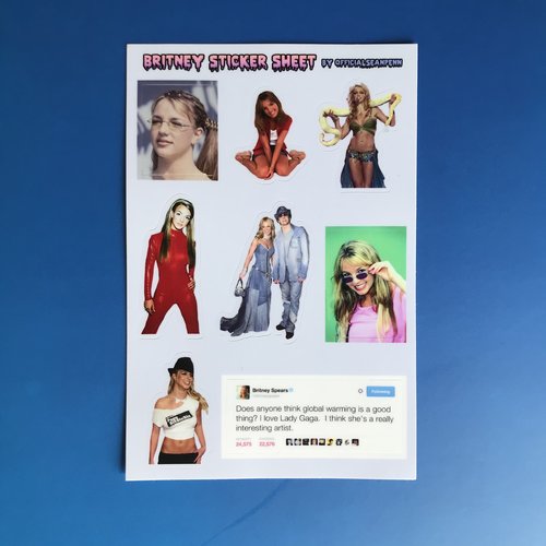 Britney Sticker