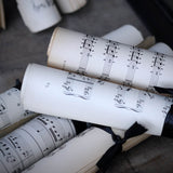 Music Sheet Roll - XIX XX French Songs