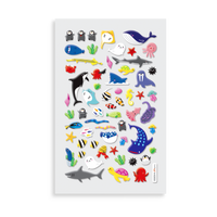 Marine Friends Sticker