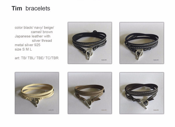 Tim Leather Bracelet
